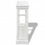 vidaXL White Wine Bottle Rack Shelf