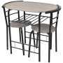 vidaXL MDF Dining Room Furniture Set