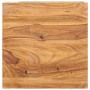 "Table Basse Bois d'Acacia Massif 45x45x40 cm - Élégance Naturelle par vidaXL"