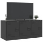 "Mémoire TV noir en acier vidaXL - Design moderne 99x39x44 cm | Achat en ligne"