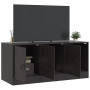 "Mémoire TV noir en acier vidaXL - Design moderne 99x39x44 cm | Achat en ligne"