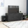 "Mémoire TV noir en acier vidaXL - Design moderne 99x39x44 cm | Achat en ligne"