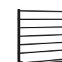 Cadre de lit métal sans matelas avec tête de lit vidaXL - 140x190cm Noir