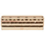 vidaXL Solid Pine Wood 5-Compartment Nesting Box 117x33x38 cm