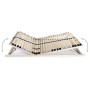 vidaXL Slatted Base without Mattress with 28 Slats 7 Zones 70x200 cm