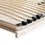 vidaXL Slatted Base without Mattress with 28 Slats 7 Zones 70x200 cm