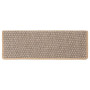 "Tapis d'escalier autocollants vidaXL - Lot de 15, 65x21x4 cm, Beige clair | Sécurité et Élégance pour Vos Escaliers"