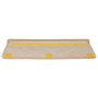 "Tapis d'escalier autocollants vidaXL - Lot de 15, 65x21x4 cm, Beige clair | Sécurité et Élégance pour Vos Escaliers"