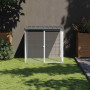 vidaXL Chicken Coop with Anthracite Roof 103x98x90 cm - Galvanized Steel