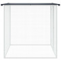 vidaXL Chicken Coop with Anthracite Roof 103x98x90 cm - Galvanized Steel