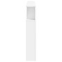 vidaXL White LED Headboard 160x18.5x103.5 cm Engineered Wood