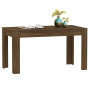 Table à dîner Chêne marron Bois d'ingénierie vidaXL - 140x74,5x76 cm