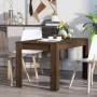 Table à dîner Chêne marron Bois d'ingénierie vidaXL - 140x74,5x76 cm