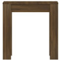 Table à dîner Chêne marron Bois d'ingénierie vidaXL - 140x74,5x76 cm