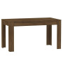 Table à dîner Chêne marron Bois d'ingénierie vidaXL - 140x74,5x76 cm