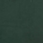 vidaXL Dark Green Velvet Bed Frame without Mattress - 80x200 cm