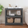 Table console Bois massif de pin vidaXL - 80x40x74 cm Gris