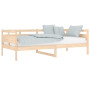 vidaXL Solid Pine Wood Daybed Frame 90x200 cm (Mattress Not Included)