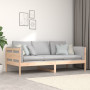 vidaXL Solid Pine Wood Daybed Frame 90x200 cm (Mattress Not Included)