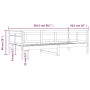 vidaXL Solid Pine Wood Daybed Frame 90x200 cm (Mattress Not Included)