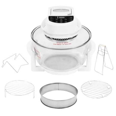 vidaXL Halogen Convection Oven with Digital Timer - 1400W 17L