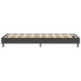 vidaXL Grey Fabric Bed Slatted Base Frame - 80x200 cm (Mattress Not Included)