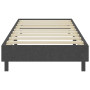 vidaXL Grey Fabric Bed Slatted Base Frame - 80x200 cm (Mattress Not Included)