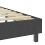 vidaXL Grey Fabric Bed Slatted Base Frame - 80x200 cm (Mattress Not Included)