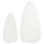 Ensemble de tables basses 2 pcs Bois de pin massif vidaXL - Blanc