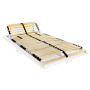 Slatted base without mattress with 28 slats 7 zones vidaXL - 80x200 cm
