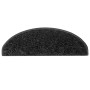"VidaXL Tapis d'Escalier Noir – Lot de 15 pcs, 65x21x4 cm | Sécurité & Élégance"