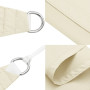 vidaXL Oxford Fabric Square Shade Sail 5 x 5 m Cream