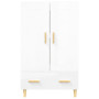 vidaXL High Gloss White Sideboard Engineered Wood - 70x31x115 cm