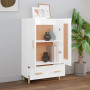 vidaXL High Gloss White Sideboard Engineered Wood - 70x31x115 cm