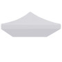 vidaXL Toit de Tente de Réception 3x6m Blanc - Abri Extérieur Résistant et Élégant