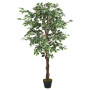 vidaXL Artificial Ficus - 1008 Leaves - 180 cm - Green
