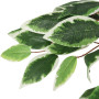 vidaXL Artificial Ficus - 1008 Leaves - 180 cm - Green