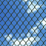 vidaXL Green Steel Diamond Mesh Fence 1x25m