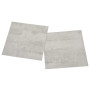vidaXL Self-Adhesive PVC Floor Tiles - 55 pcs, Light Grey, 5.11 m²