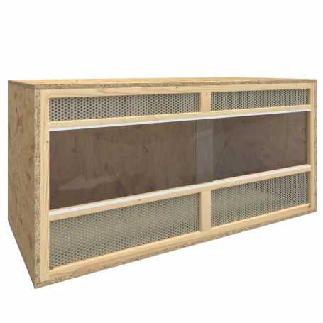 Terrarium Bois d'ingénierie vidaXL - Le refuge parfait pour vos reptiles