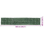 vidaXL Balcony Screen with Dark Green Leaves - 600x100 cm