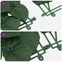 vidaXL Balcony Screen with Dark Green Leaves - 600x100 cm
