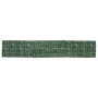 vidaXL Balcony Screen with Dark Green Leaves - 600x100 cm