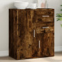 vidaXL Smoked Oak Buffet 60x31x70 cm - Engineered Wood
