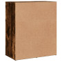 vidaXL Smoked Oak Buffet 60x31x70 cm - Engineered Wood