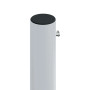 vidaXL Retractable Side Awning Black - 117x1200 cm