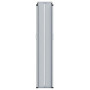 vidaXL Retractable Side Awning Black - 117x1200 cm