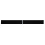vidaXL Retractable Side Awning Black - 117x1200 cm