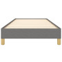 vidaXL Dark Grey Fabric Bed Frame 90x190 cm (Mattress Not Included)