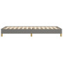 vidaXL Dark Grey Fabric Bed Frame 90x190 cm (Mattress Not Included)